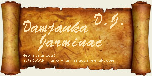 Damjanka Jarminac vizit kartica